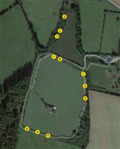 Roseau Large Lake Map